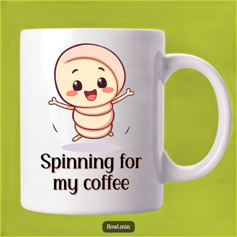 Funny Spring Roll Spin Mug: A Hilarious and Playful Gift for Foodies