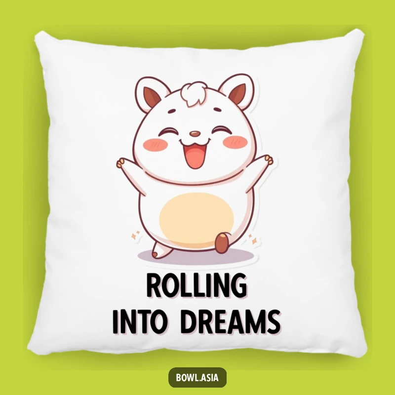 Funny Bao Bun Pillow - Soft Cute Cushion, Adorable Funny Accent