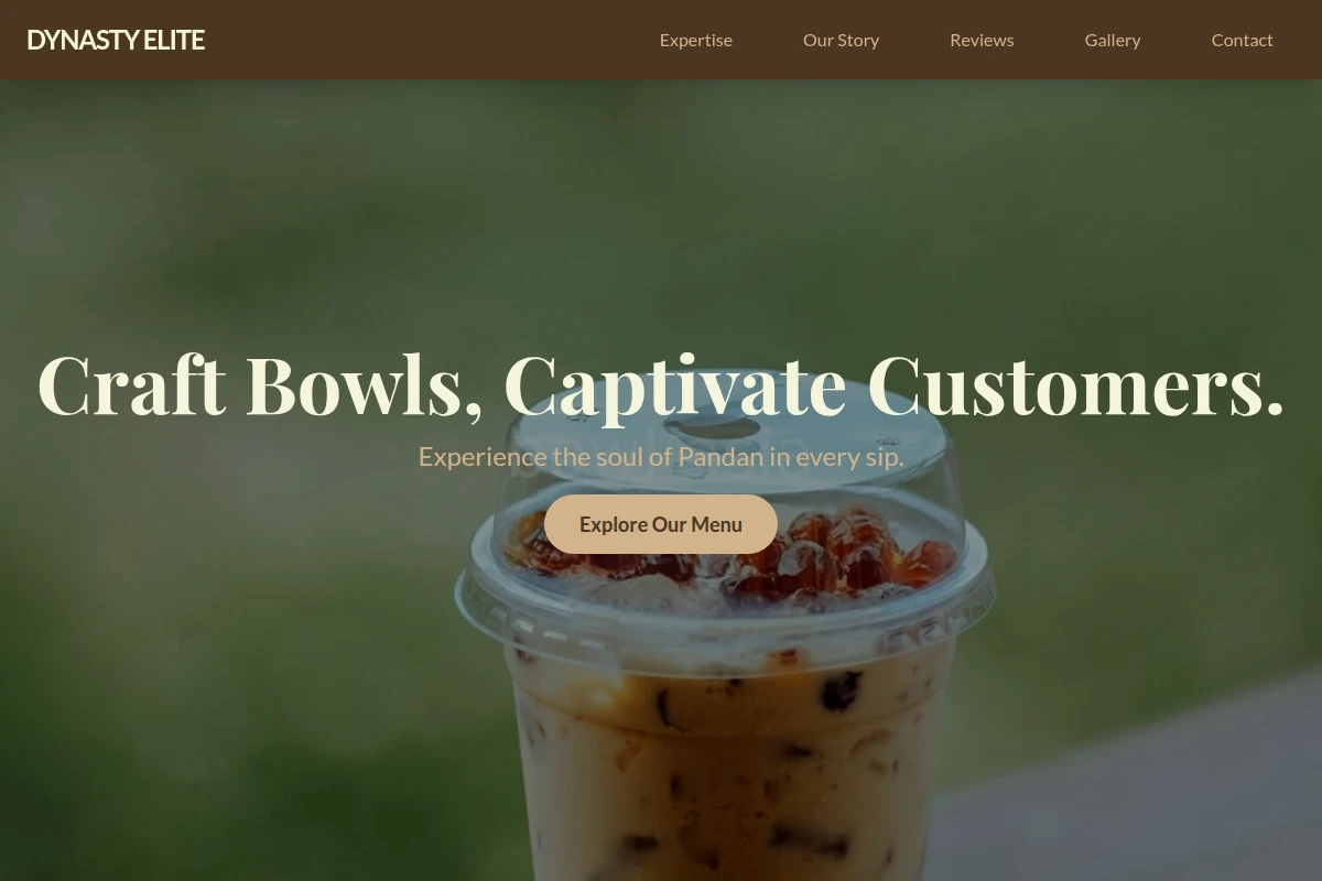 Pandan Boba Shop