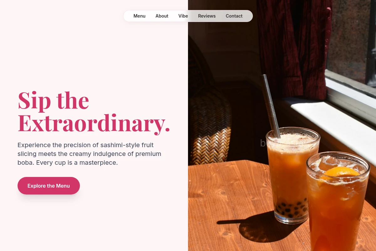 Sashimi Boba Shop