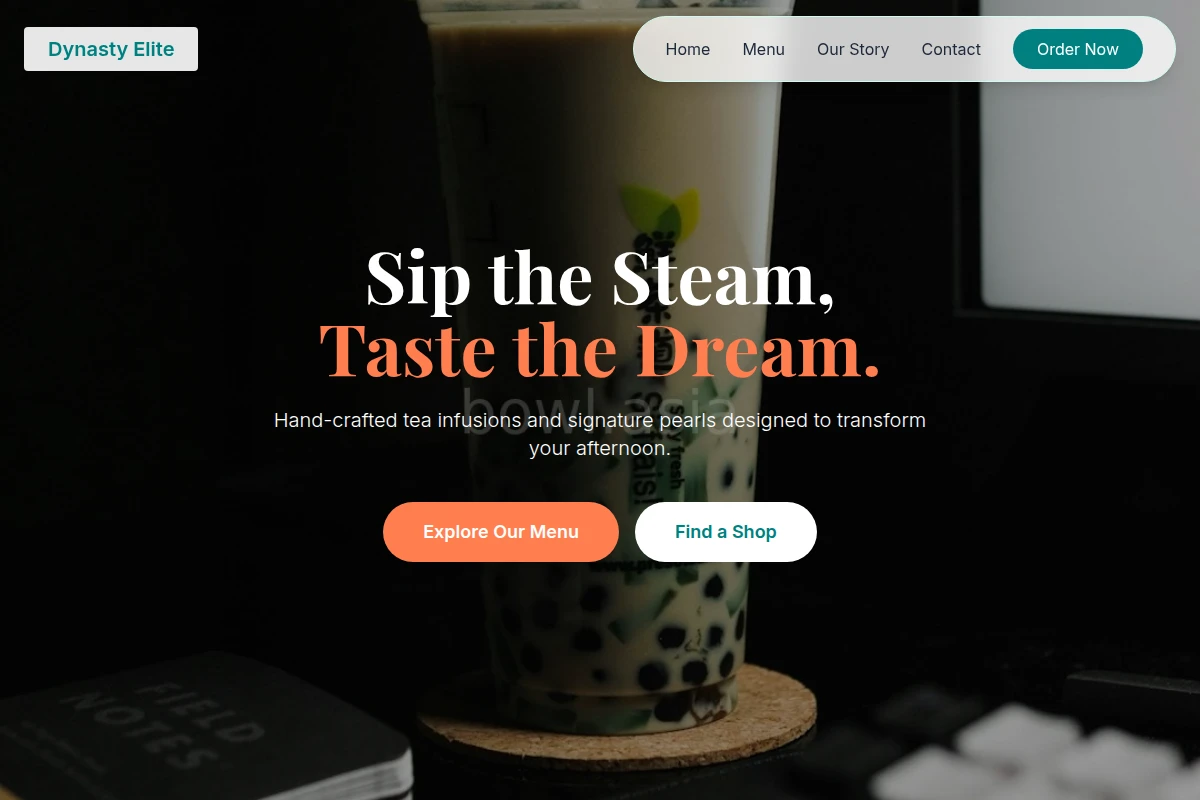 Steam Boba Shop