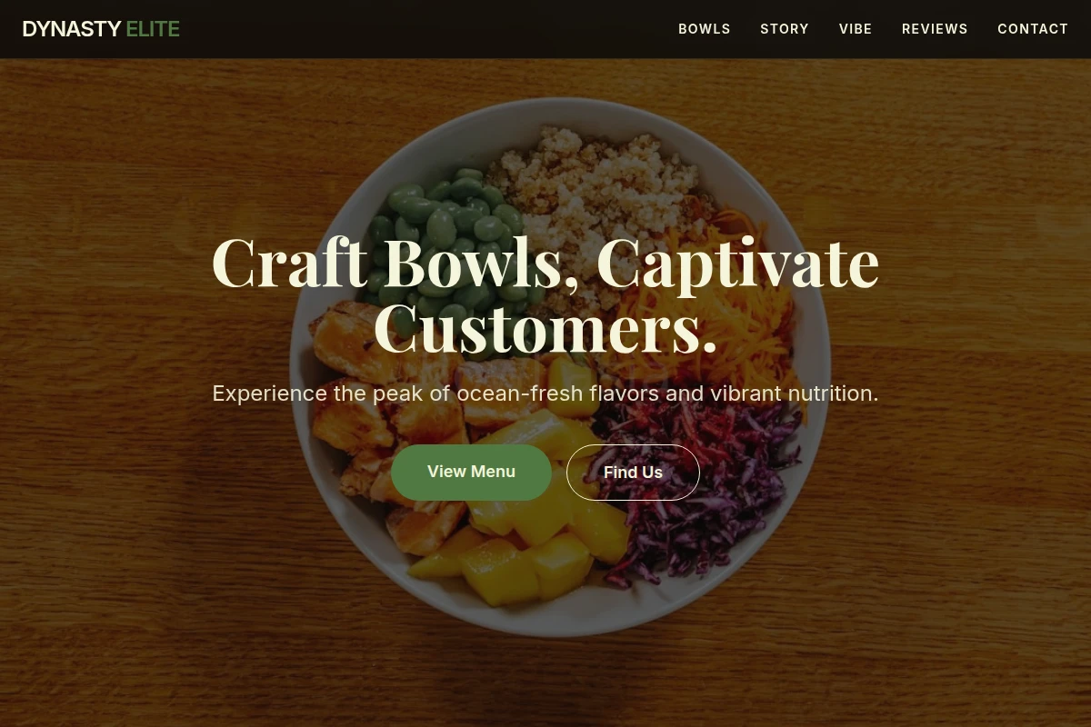 Daikon Poke Bowl