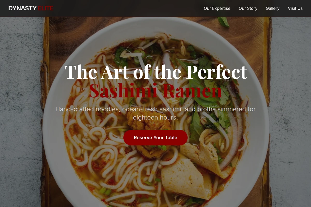 Sashimi Ramen