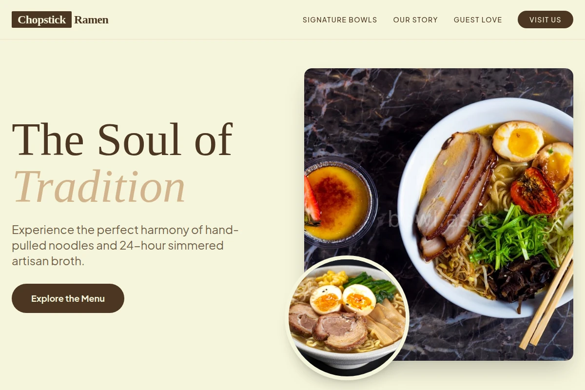 Chopstick Ramen