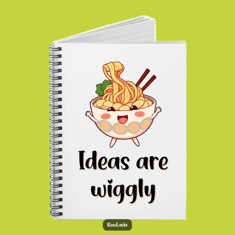 Funny Ramen Notebook - Journal Your Delicious Ideas, Perfect Funny Gift