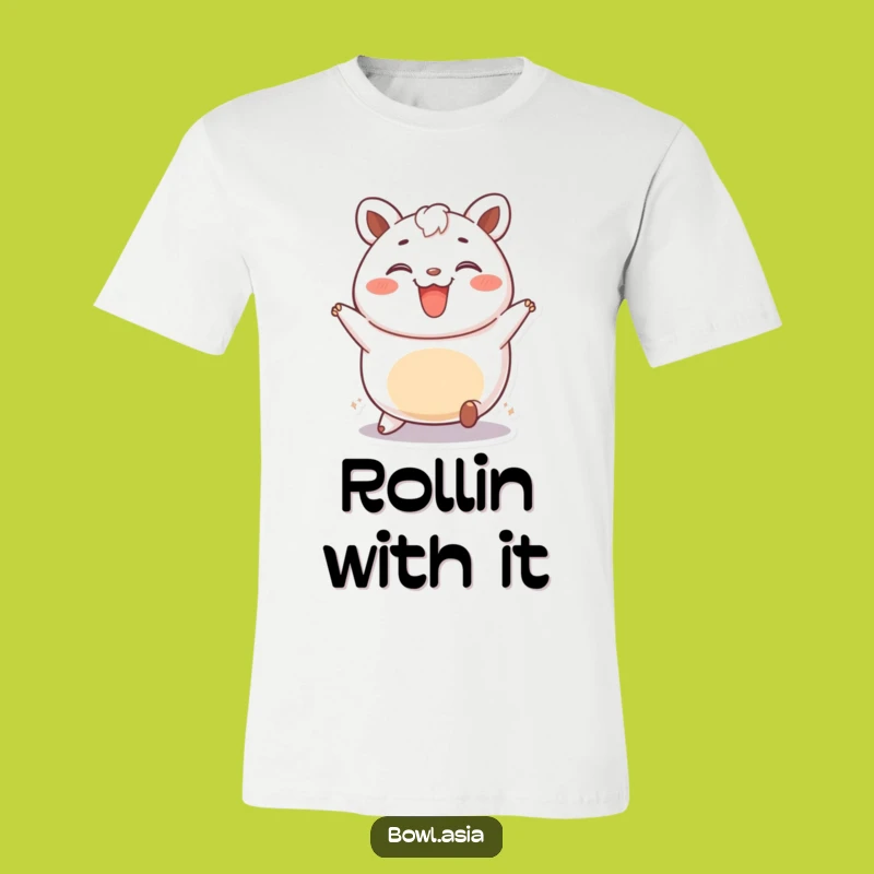 Funny Bao Bun T-Shirt - Playful Foodie Tee, Hilarious Comfort Shirt