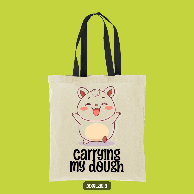 Funny Bao Bun Tote Bag - Cute Foodie Accessory, Great Funny Gift Idea